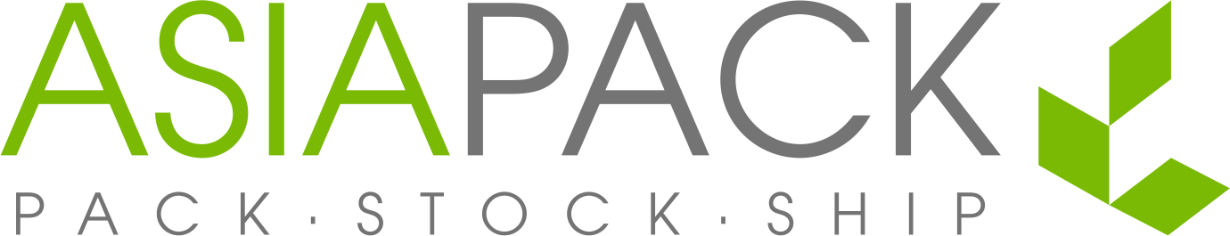 Asiapack Limited logo. The leader in co packing and contract packaging in customs bonded area in China