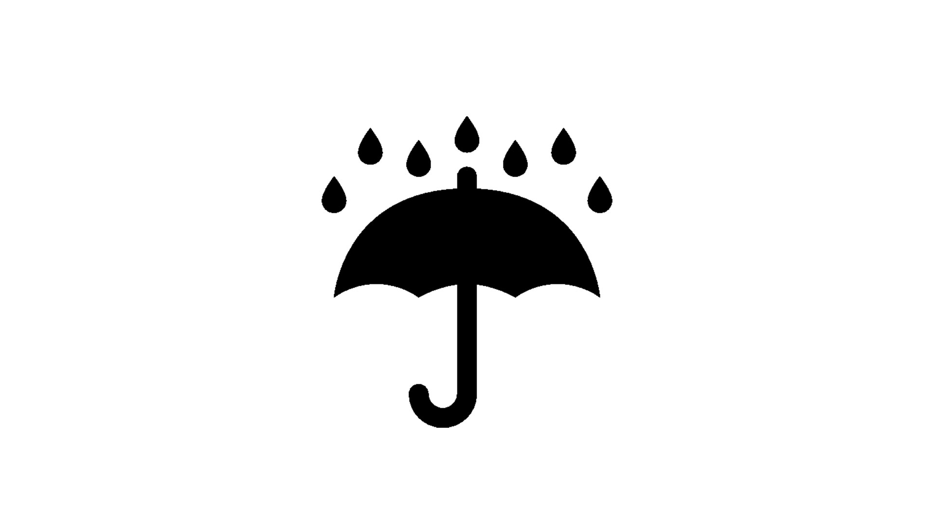 Keep dry symbol